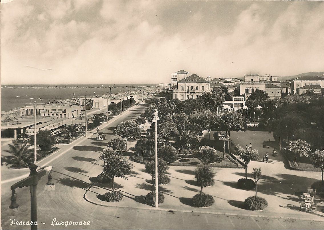 PESCARA - LUNGOMARE -V1954