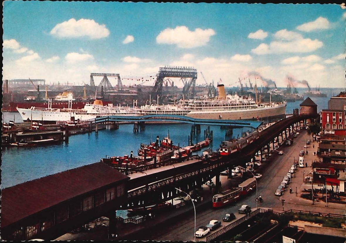 HAMBURG - GERMANIA - AFEN MIT BERSEEBRUKE - V1964