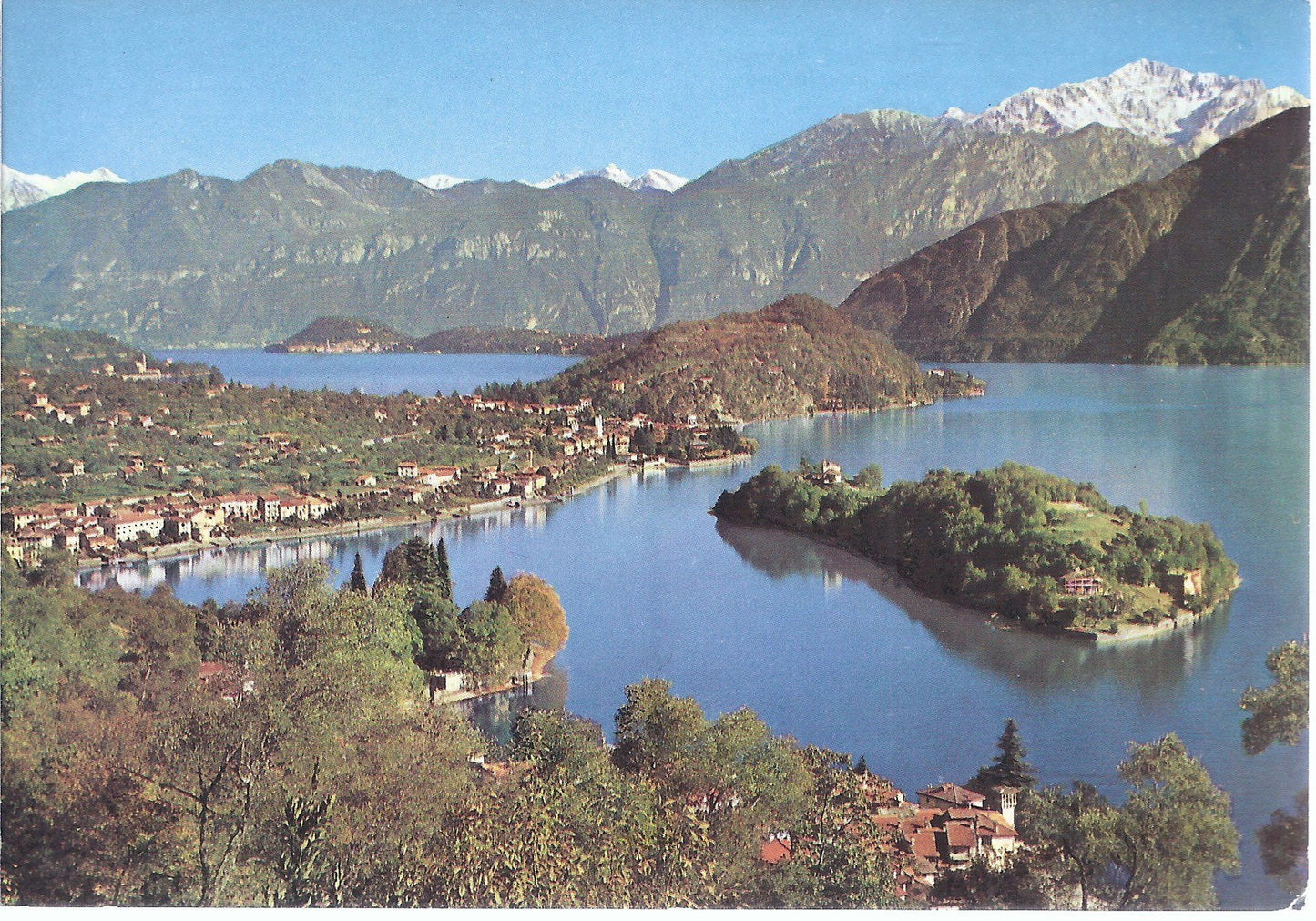 CENTRO LAGO DI COMO CON LO SFONDO DI BELLAGIO - NV - FG
