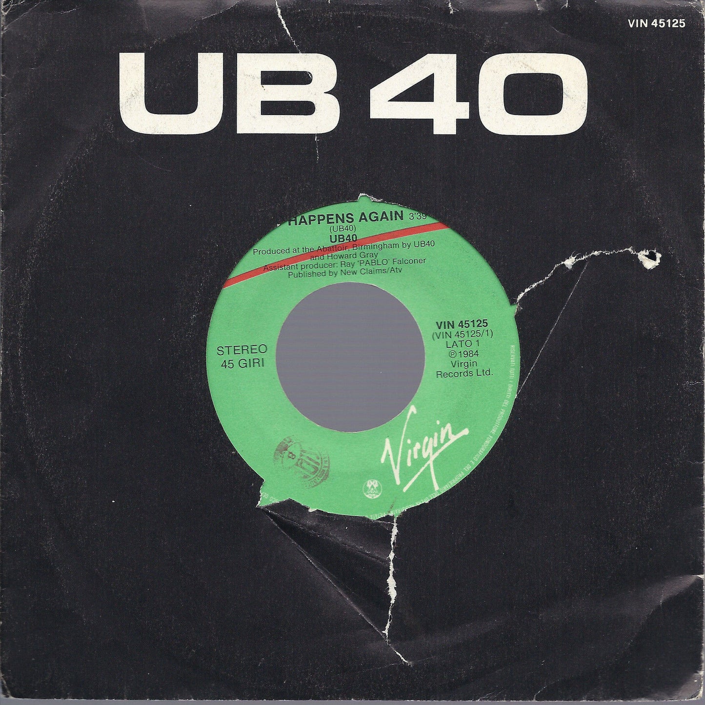 IF IT HAPPENS AGAIN - NKOMO A GO GO # UB 40