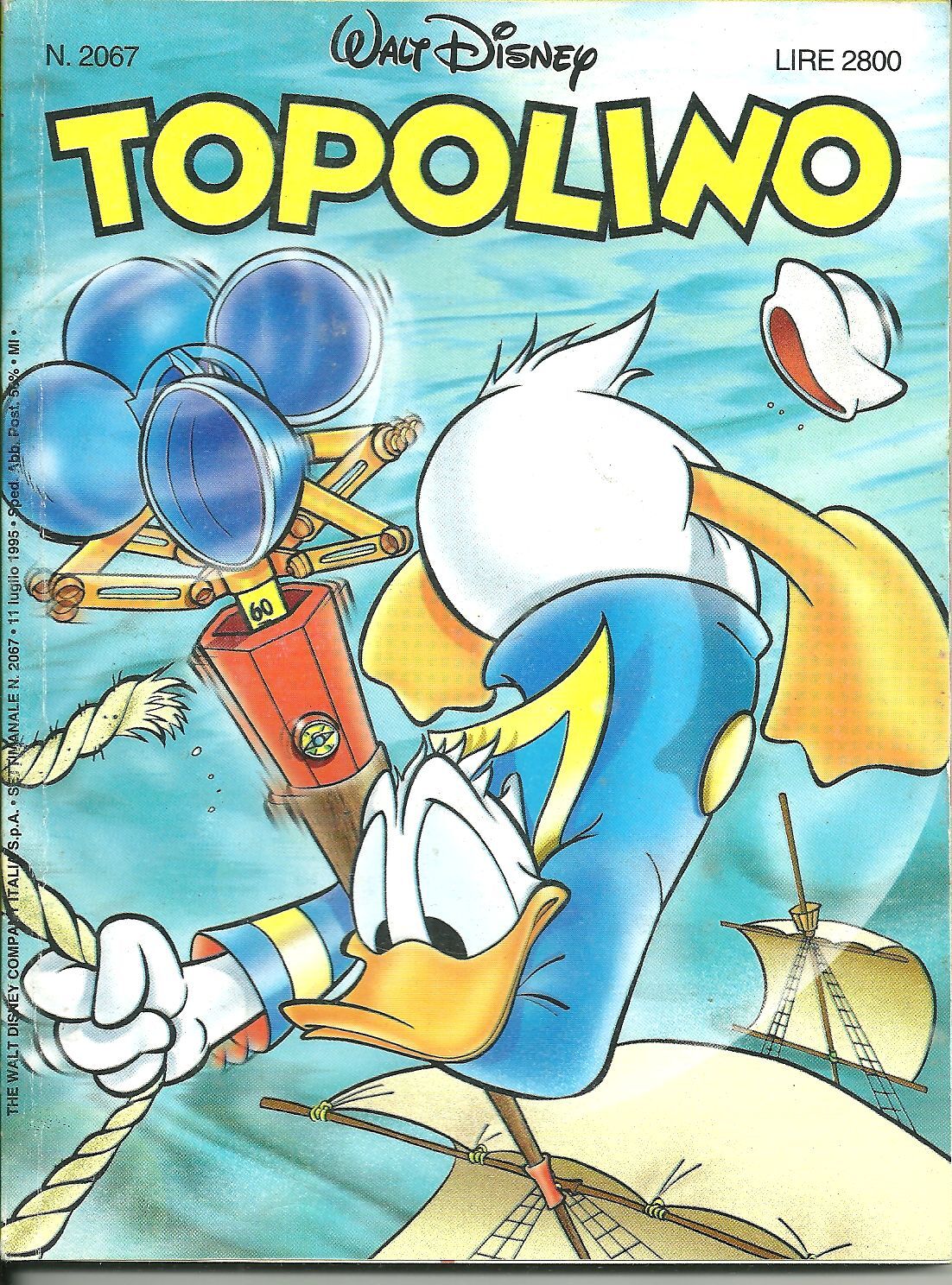 TOPOLINO N. 2067 - 11 LUGLIO 1995