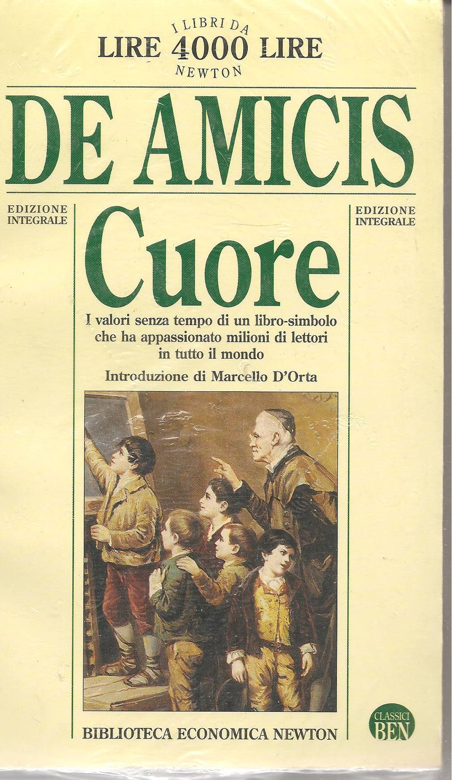 CUORE - E. DE AMICIS intr. M. D Orta