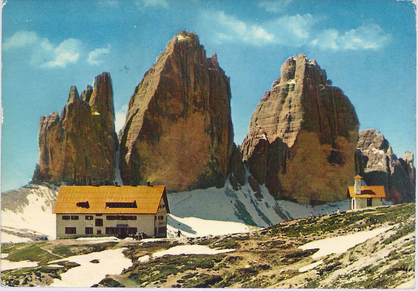 RIFUGIO A. LOCATELLI - TRE CIME DI LAVAREDO - V 1977 - FG