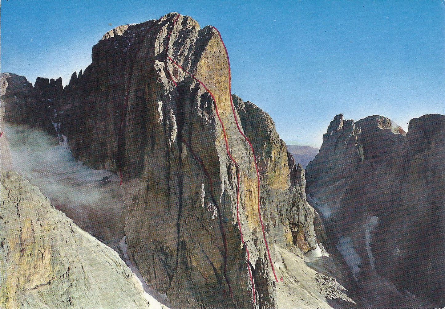 DOLOMITI - PALA DI S. MARTINO - LE VIE - NV - FG - datata 19