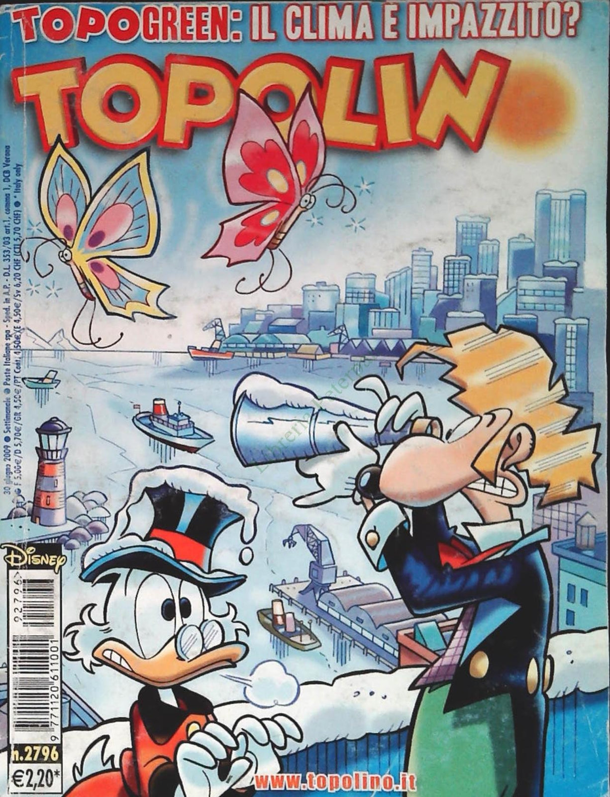TOPOLINO N. 2796 - 30 GIUGNO 2009