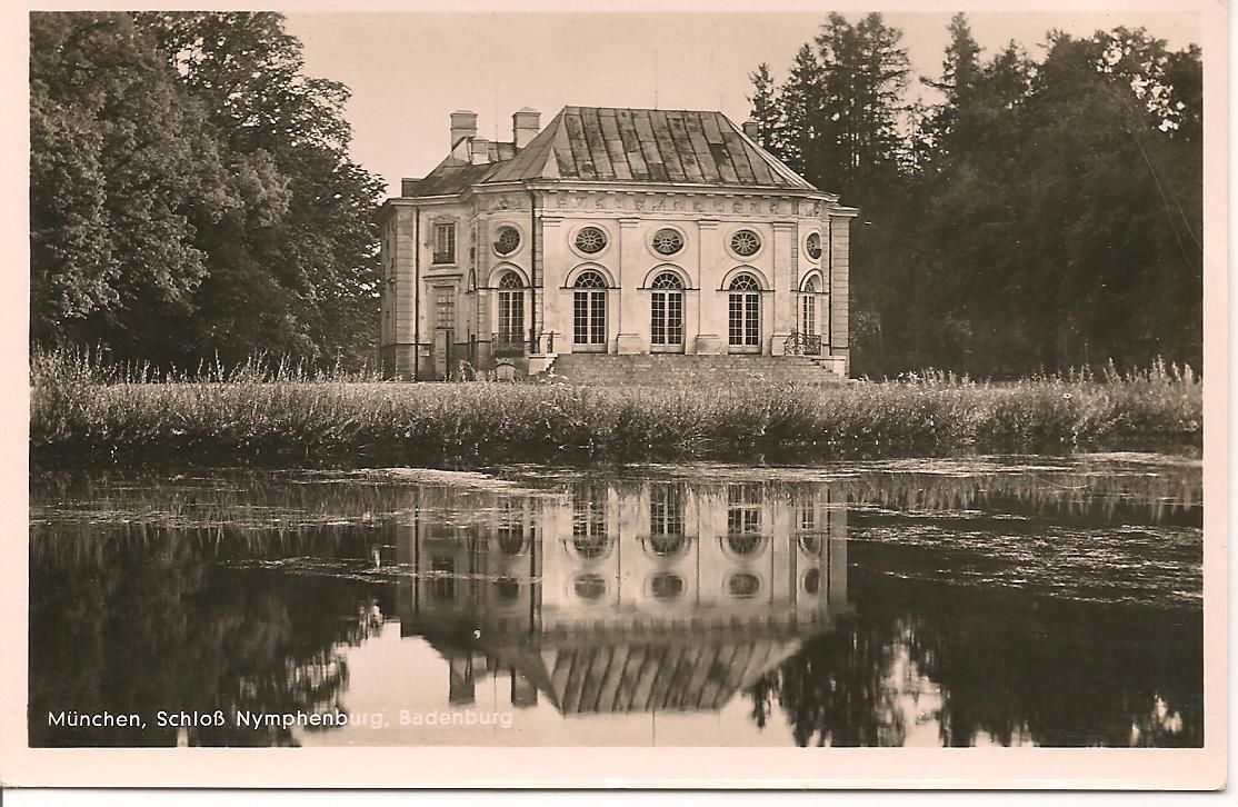 MÜNCHEN - SCHLOß NYMPHENBURG - BADENBURG - NV/NG