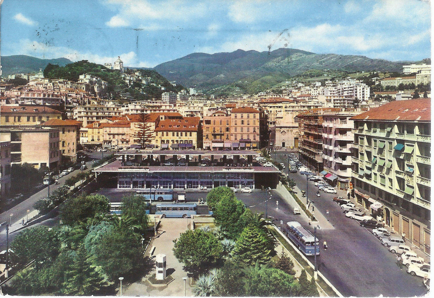 SANREMO - STAZIONE AUTOLINEE - V 1966 - FG