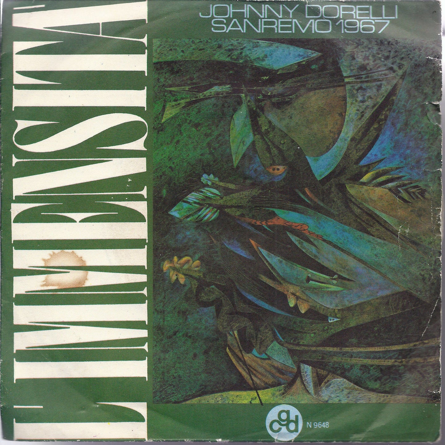 L'IMMENSITA' - SOLTANTO IL SOTTOSCRITTO = JOHNNY DORELLI