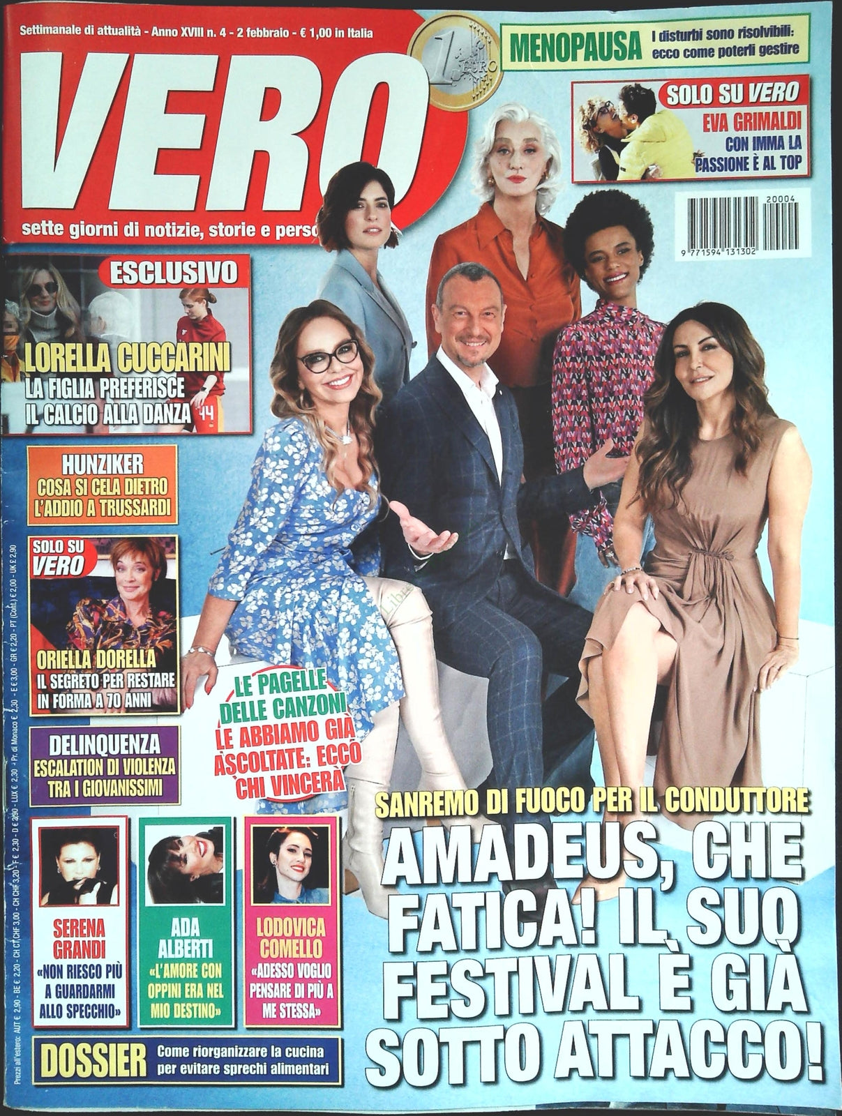 VERO FEBBRAIO 2022 - AMADEUS - CUCCARINI - HUNZICKER - OUTLET DEL LIBRO