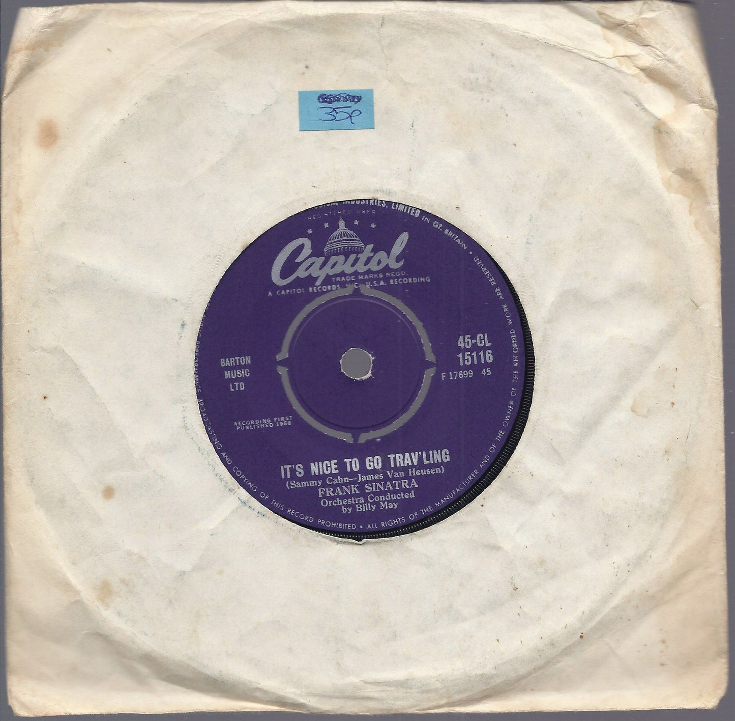 IT'S NICE TO GO TRAV'LING - BRAZIL -- FRANK SINATRA