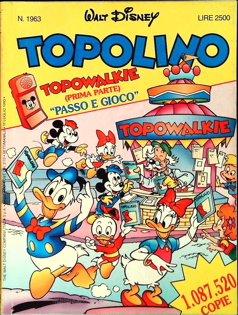 TOPOLINO N. 1963 - 11 LUGLIO 1993