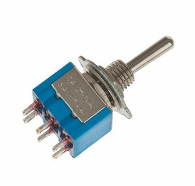 INTERRUTTORE A LEVETTA 2XUM ON/OFF/ON - CONF 2 PEZZI