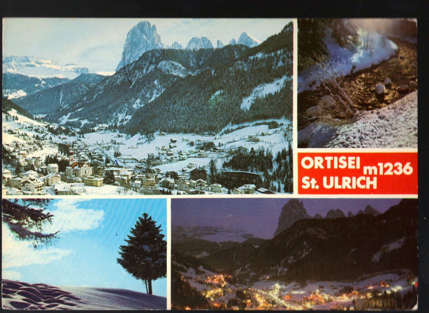 ORTISEI - ST ULRICH - 4 VEDUTE - VSD