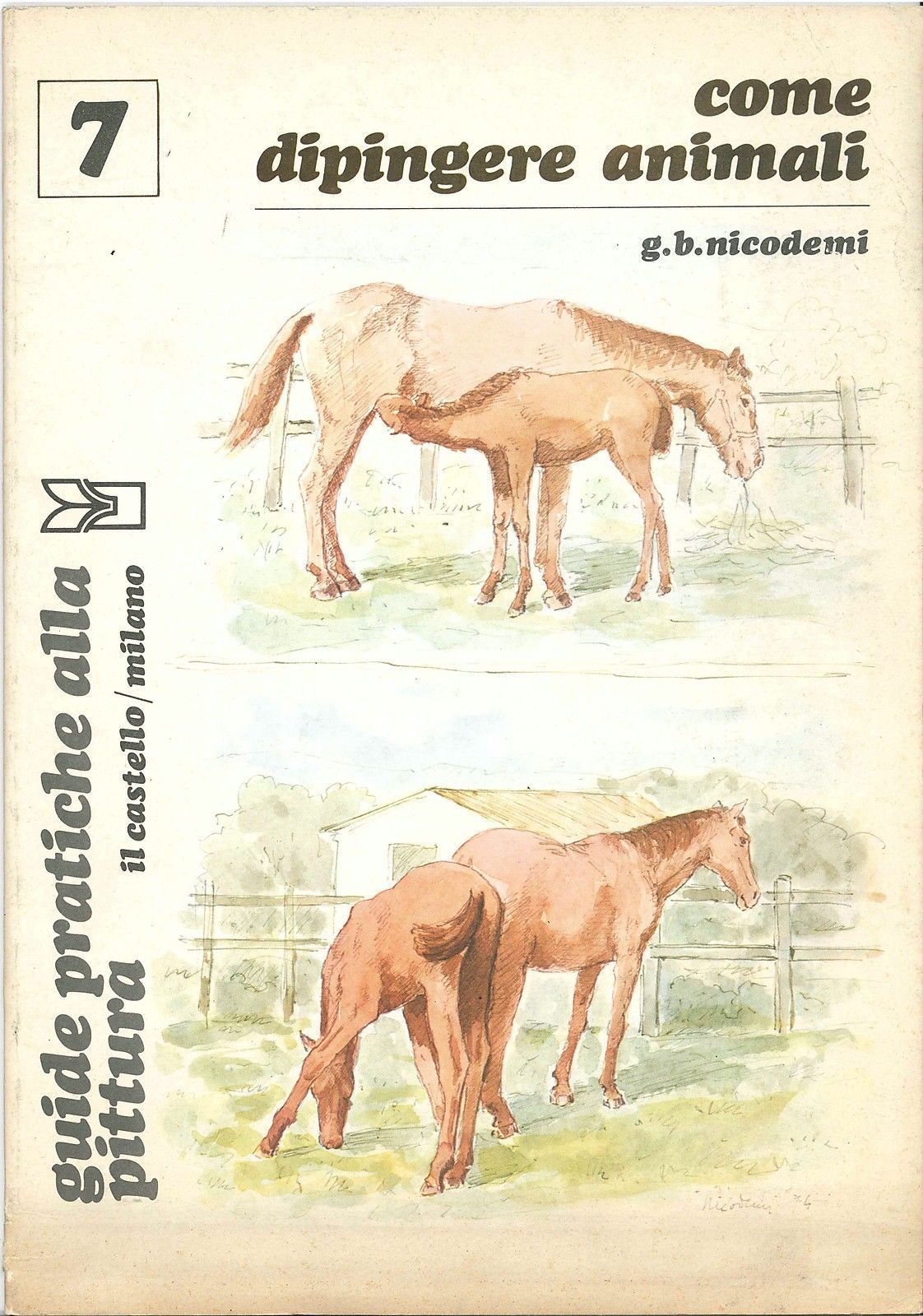 COME DIPINGERE GLI ANIMALI - G. B. NICODEMI