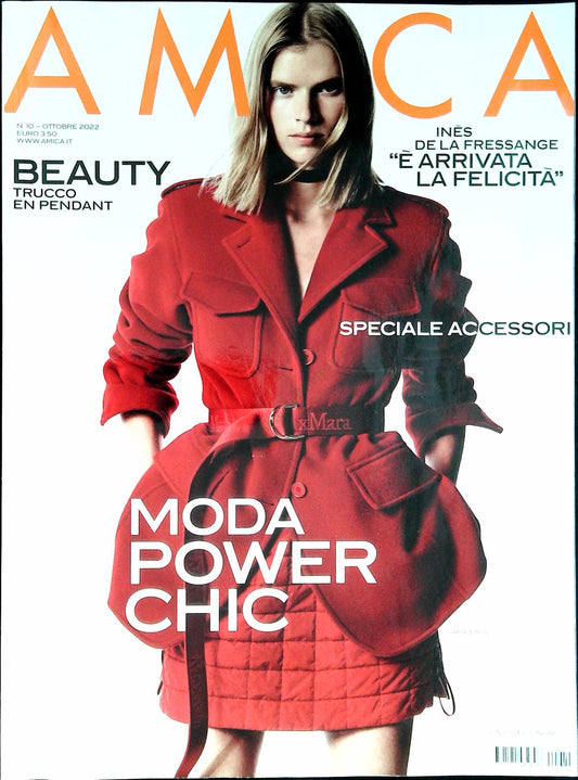 AMICA OTTOBRE 2022 - MODA POWER CHIC