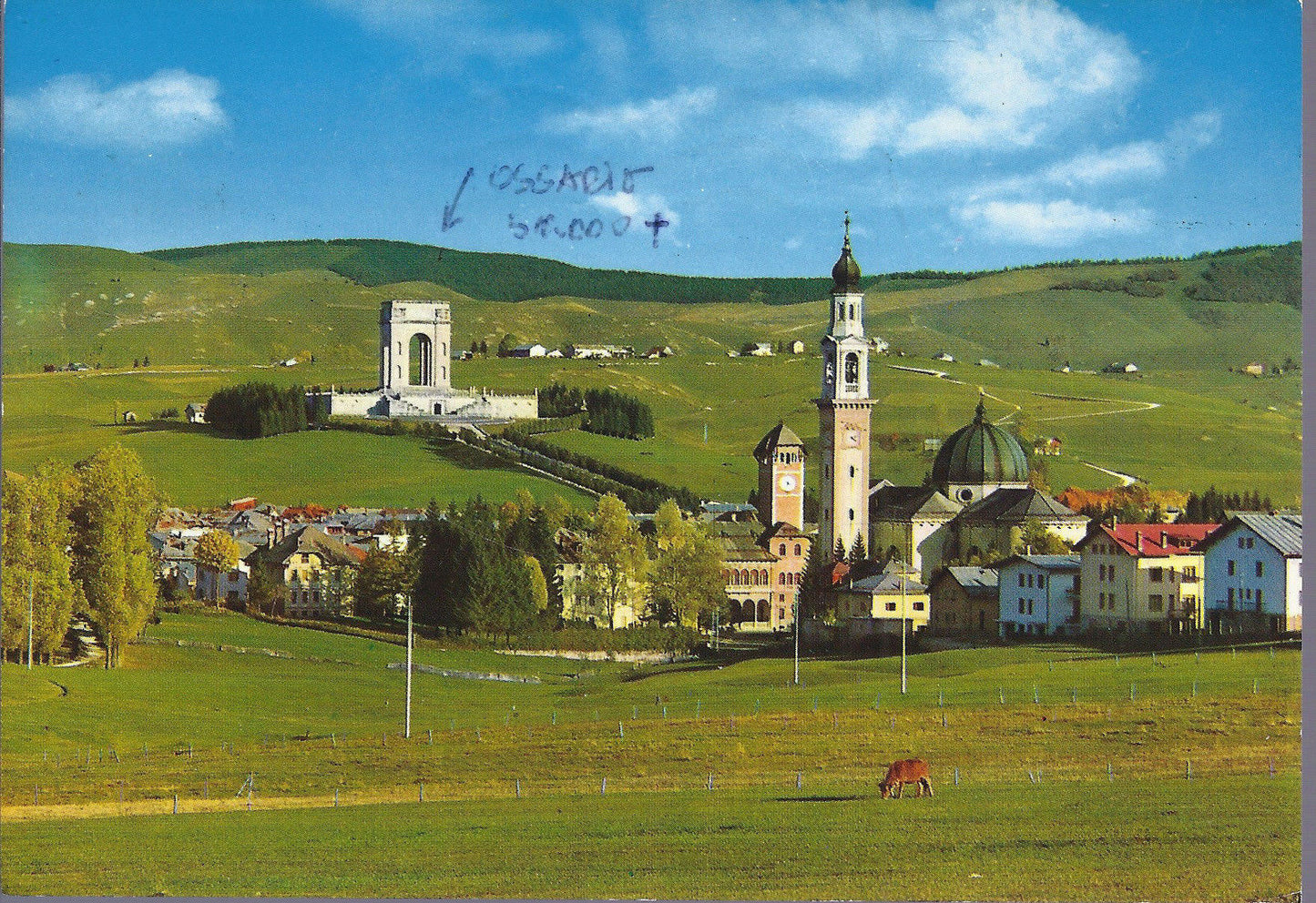 ASIAGO - PANORAMA e OSSARIO - V 1985 - FG
