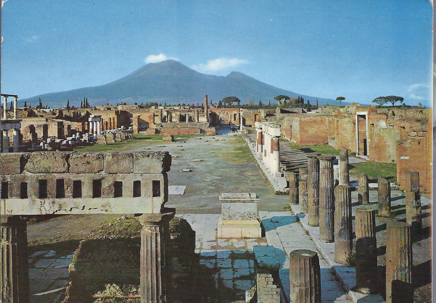 POMPEI - FORO CIVILE - V1975