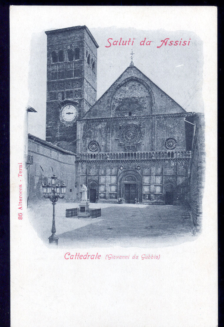ASSISI - CATTEDRALE (GIOVANNI DA GUBBIO) - NV