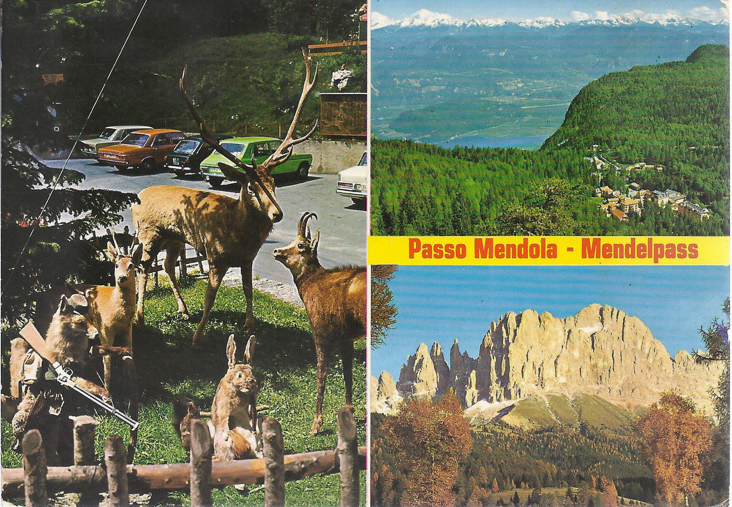 PASSO DELLA MENDOLA MENDELPASS - 3 VEDUTE - V 1983 - FG