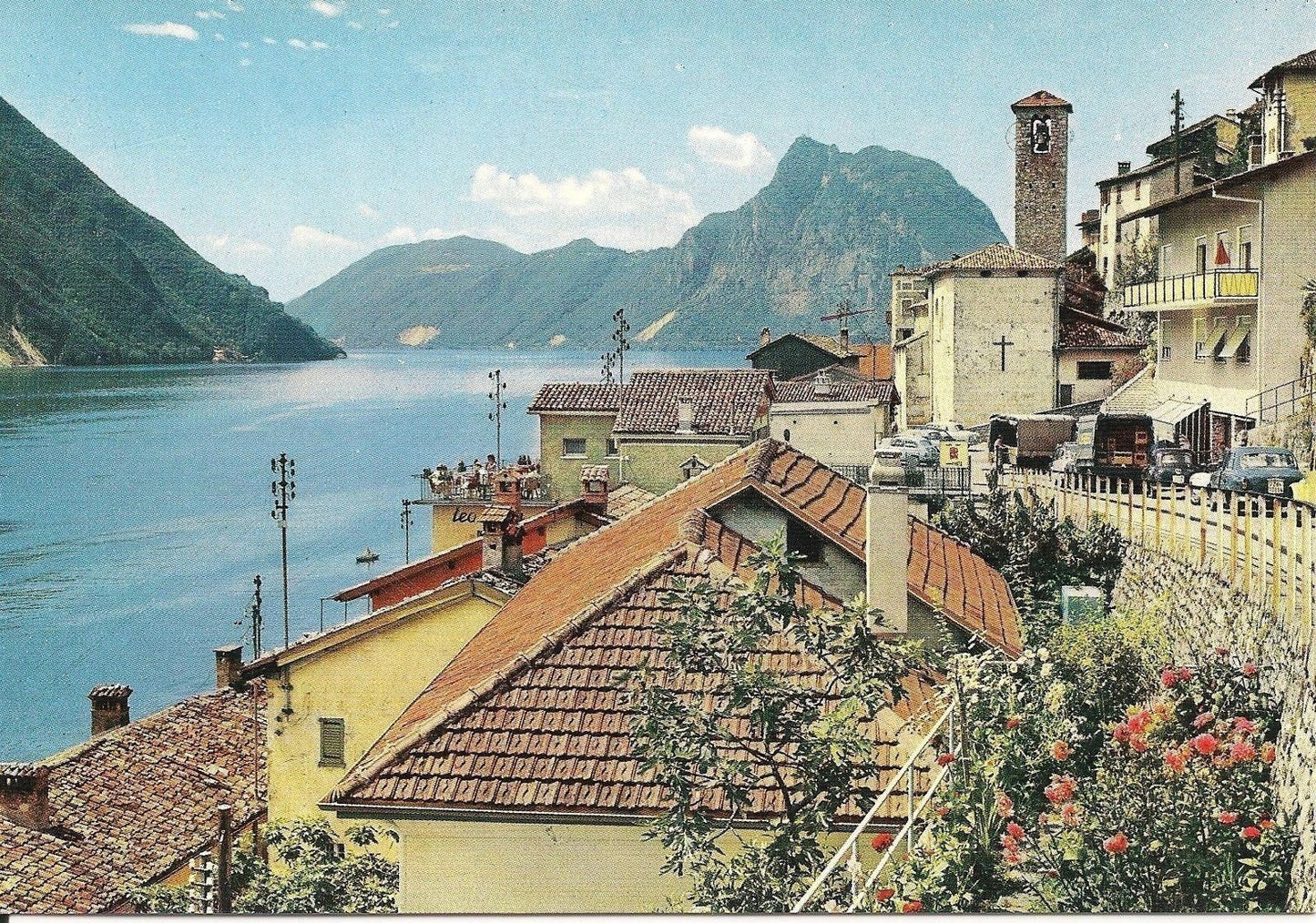 GANDRIA E MONTE SAN SALVATORE - LAGO DI LUGANO - NV