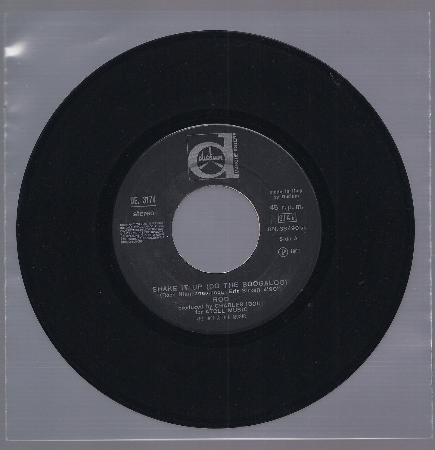 SHAKE IT UP ( DO THE BOOGALOO ) - WRITTEN IN MY MIND == ROD