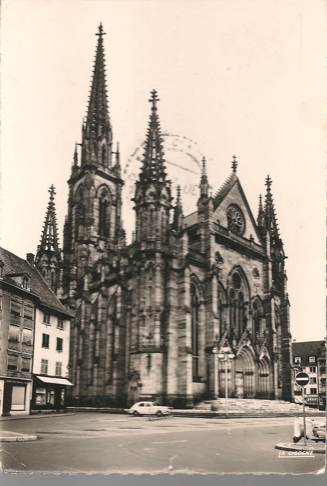 MULHOUSE TEMPIO PROTESTANTE S.ETIENNE - V1963
