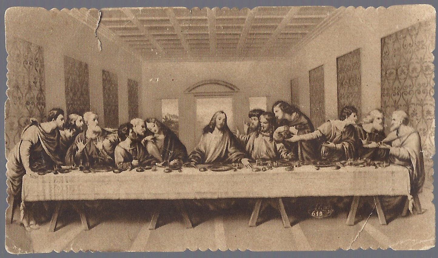 L'ULTIMA CENA - SANTINO - AS015-240 - Ed. Eb serie Sepp