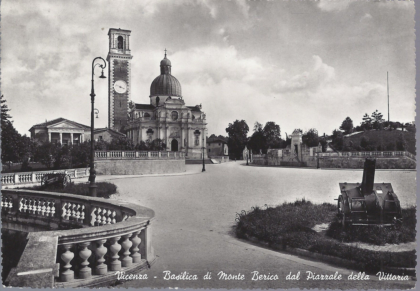 VICENZA - BASILICA DI MONTE BERICO DAL PIAZZALE DELLA VITTOR