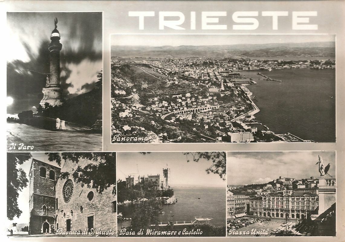 TRIESTE - CINQUE VEDUTE - NV