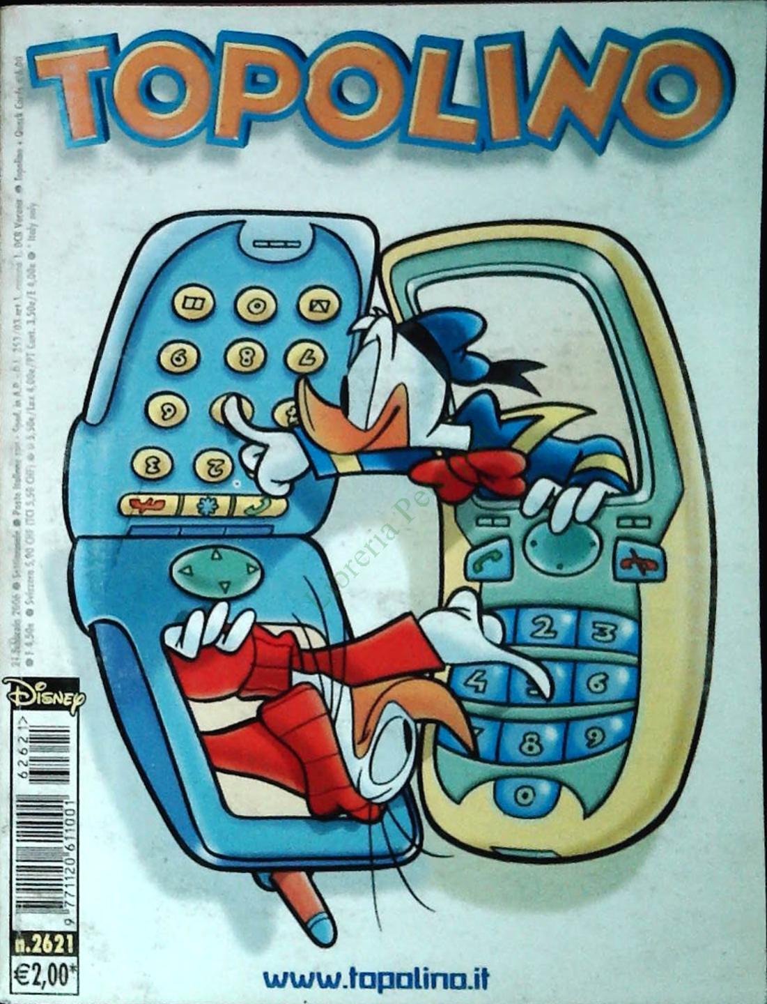 TOPOLINO N. 2621 - 21 FEBBRAIO 2006