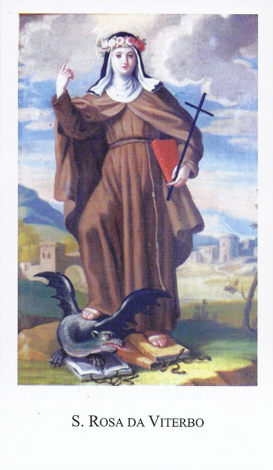 S. ROSA DA VITERBO - SANTINO - AS013-305 - Ed. Paco