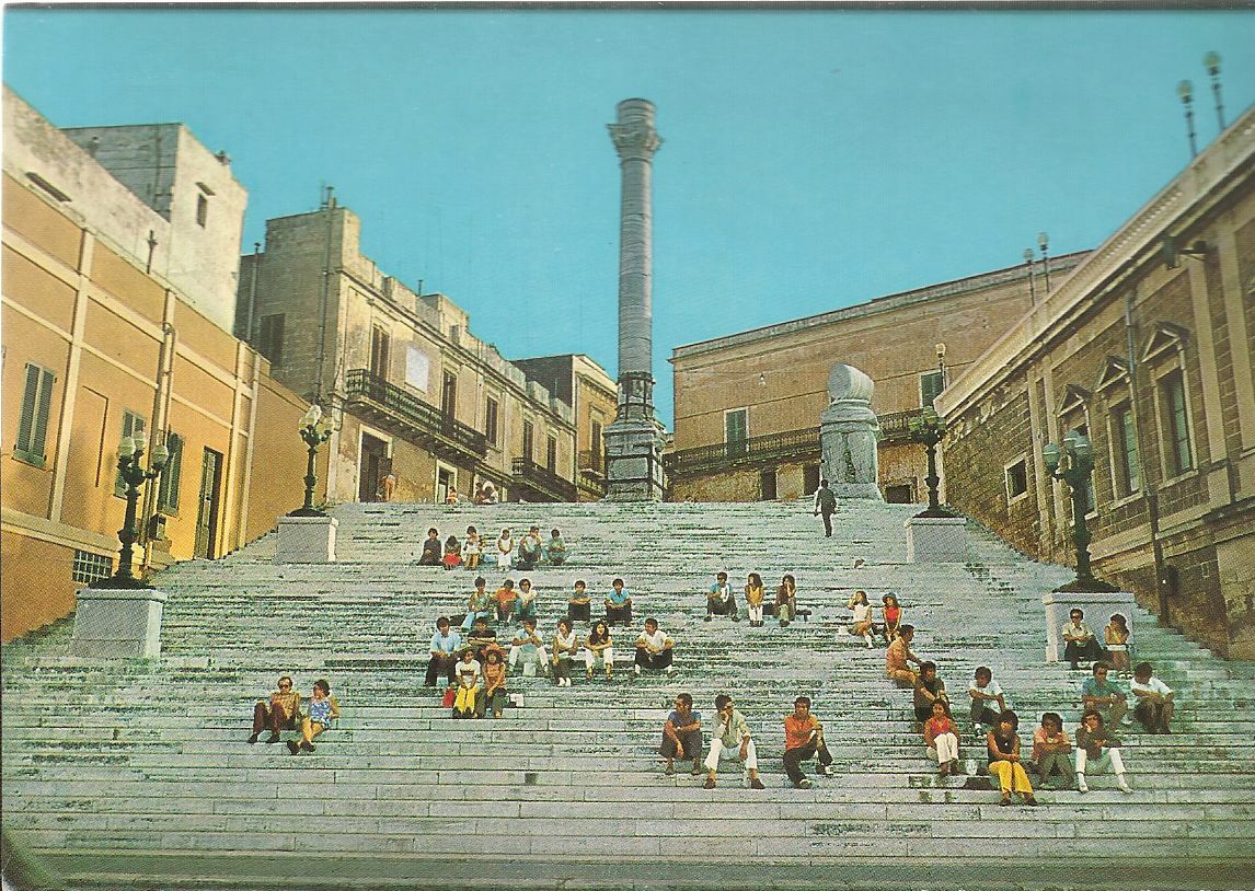 BRINDISI - COLONNE TERNMINALI VIA APPIA - NV