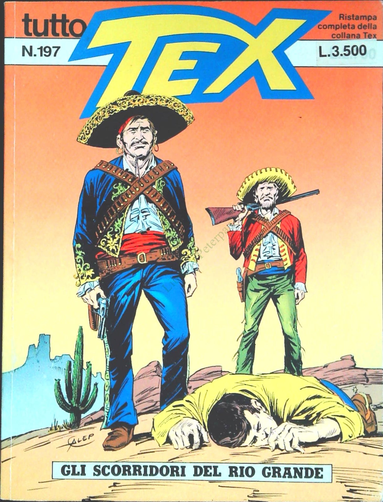 TUTTO TEX N. 197 - GLI SCORRIDORI DEL RIO GRANDE - OUTLET DEL LIBRO