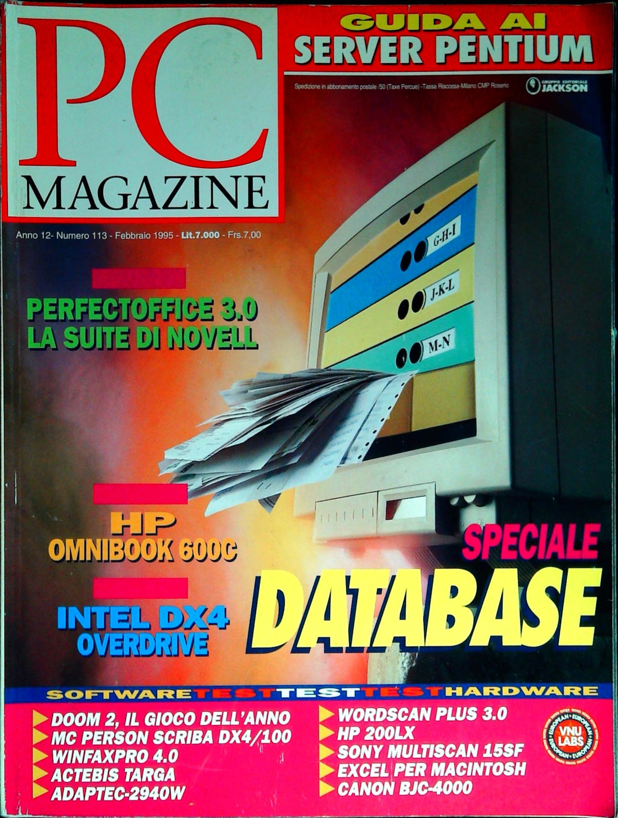 PC MAGAZINE N. 113 - FEBBRAIO 1995