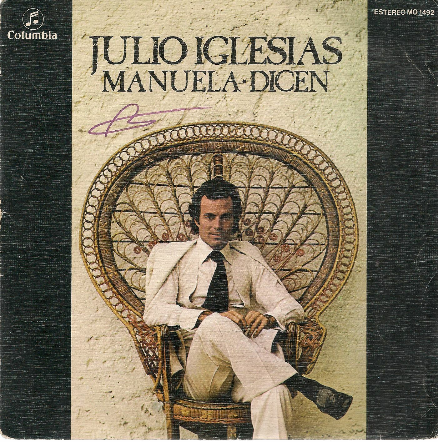 MANUELA - DICEN # JULIO IGLESIAS (Columbia - Spain)