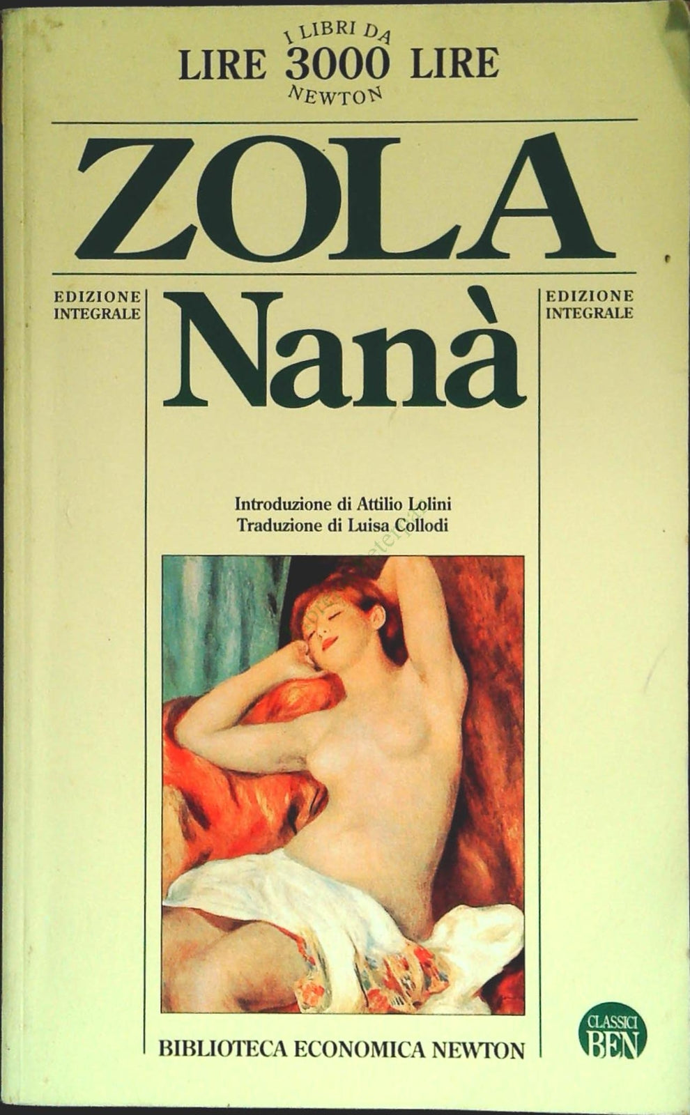 NANA' - ZOLA - NEWTON 1994 - OUTLET DEL LIBRO