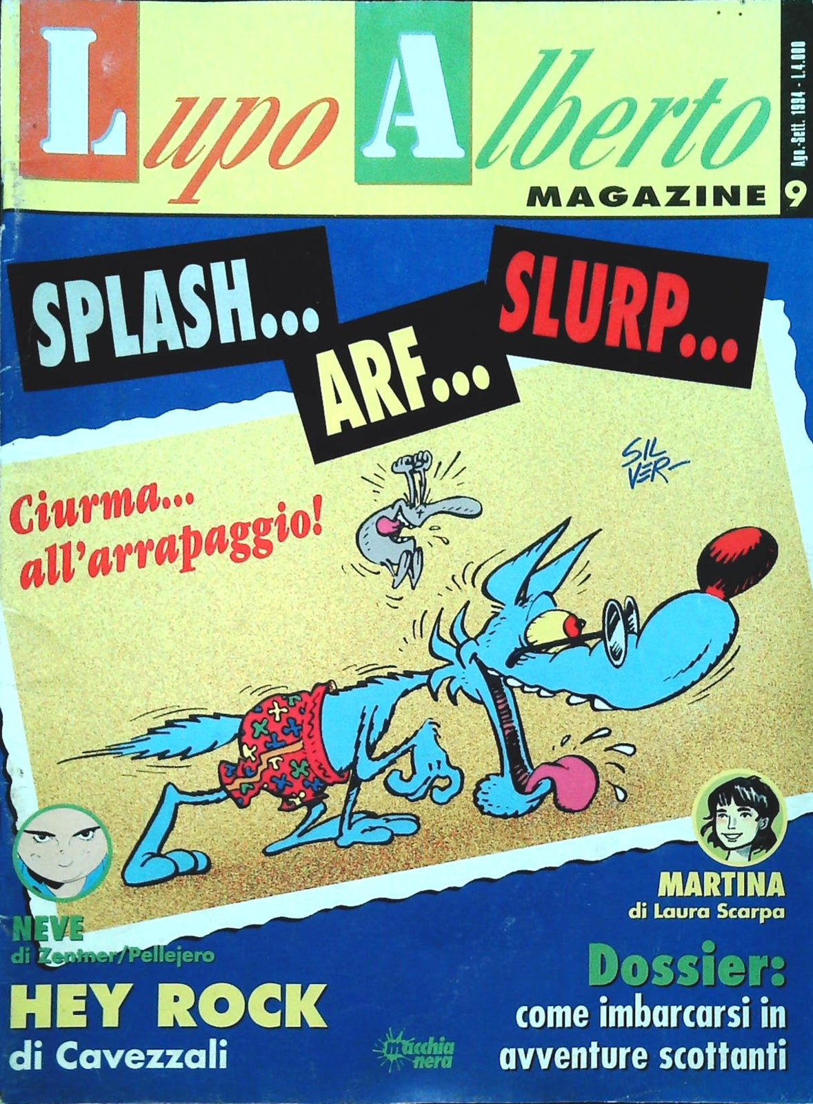 LUPO ALBERTO MAGAZINE N. 9 - AGOSTO-SETTEMBRE 1994