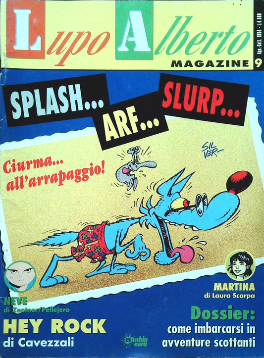LUPO ALBERTO MAGAZINE N. 9 - AGOSTO-SETTEMBRE 1994