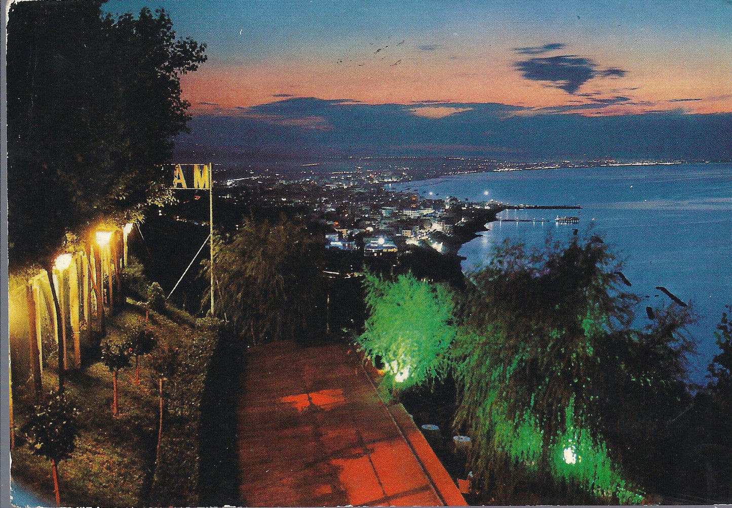 GABICCE MONTE - RIVIERA ADRIATICA - TRAMONTO - V1973