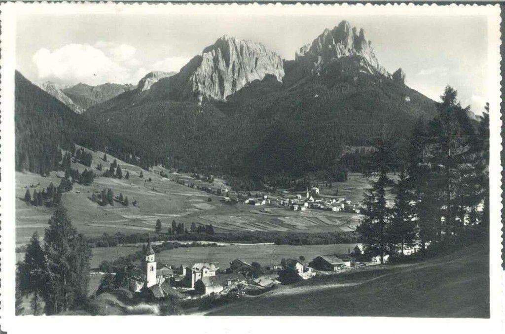POZZA E MEIDA DI FASSA - PANORAMA - V1962
