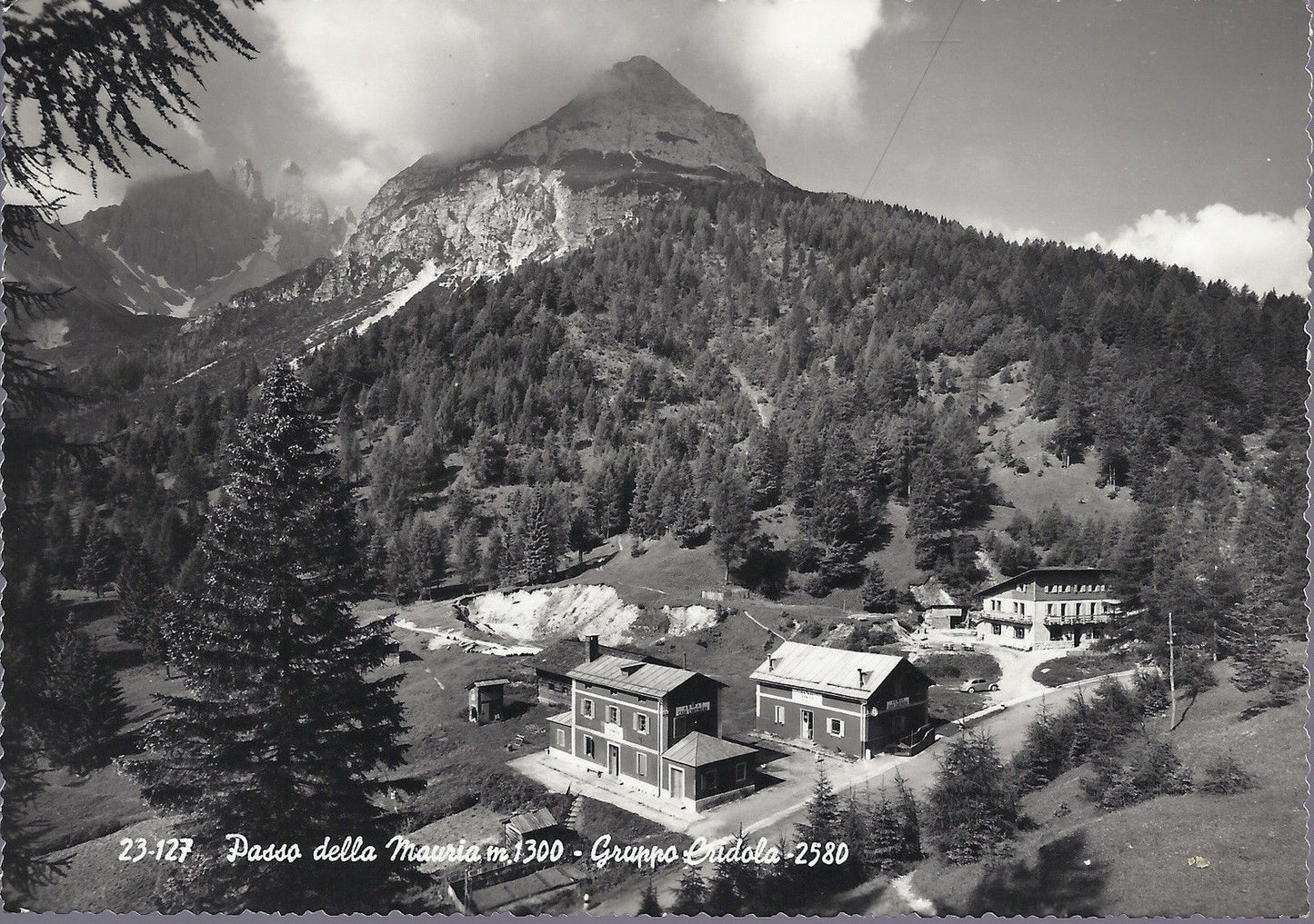 PASSO DELLA MAURIA - GRUPPO CRIDOLA - V 1958