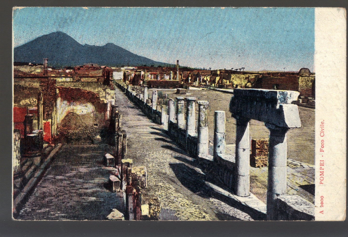 POMPEI - FORO CIVILE - V1908