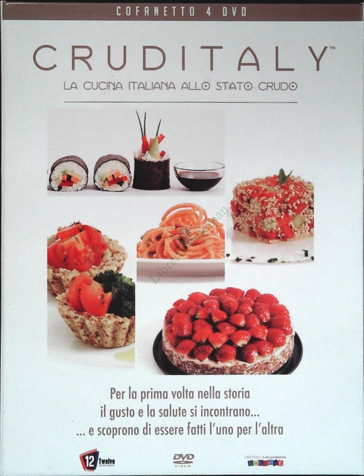 CRUDITALY. LA CUCINA ALLO STATO PURO - 4 DVD