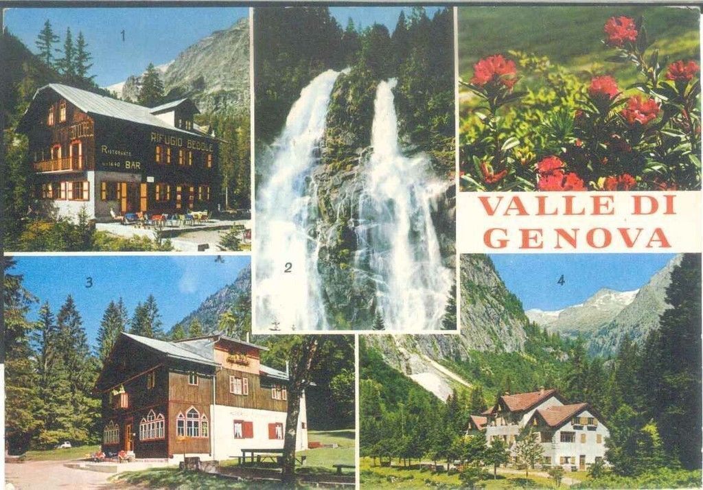 VALLE DI GENOVA - CINQUE VEDUTINE - V1980