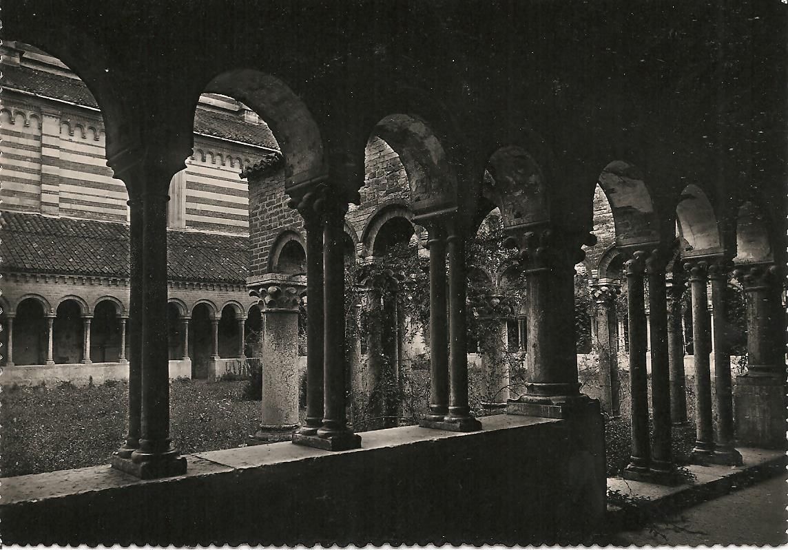 VERONA - CHIOSTRO BASILICA S. ZENO - NV