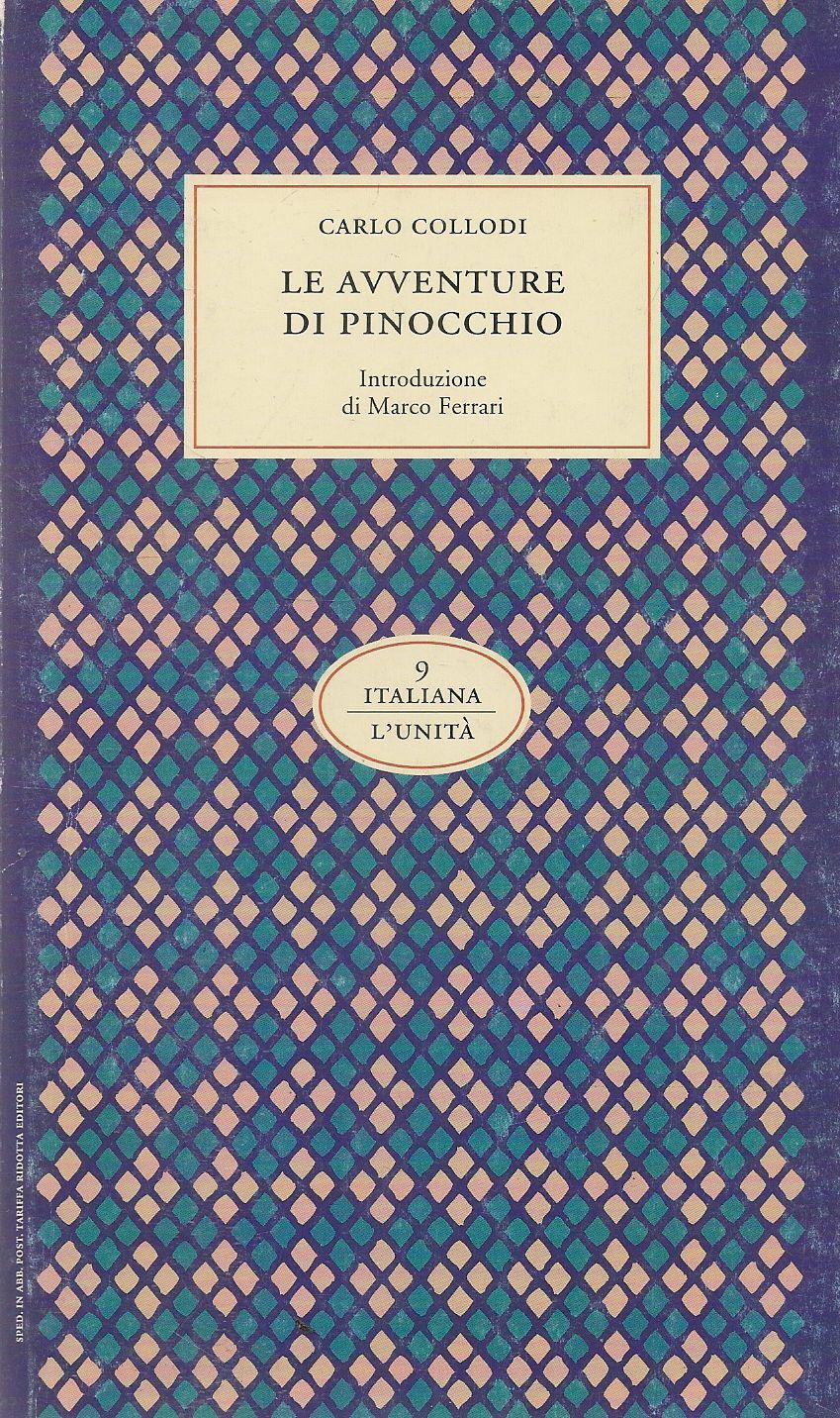 LE AVVENTURE DI PINOCCHIO - CARLO COLLODI - L'UNITA' 1993