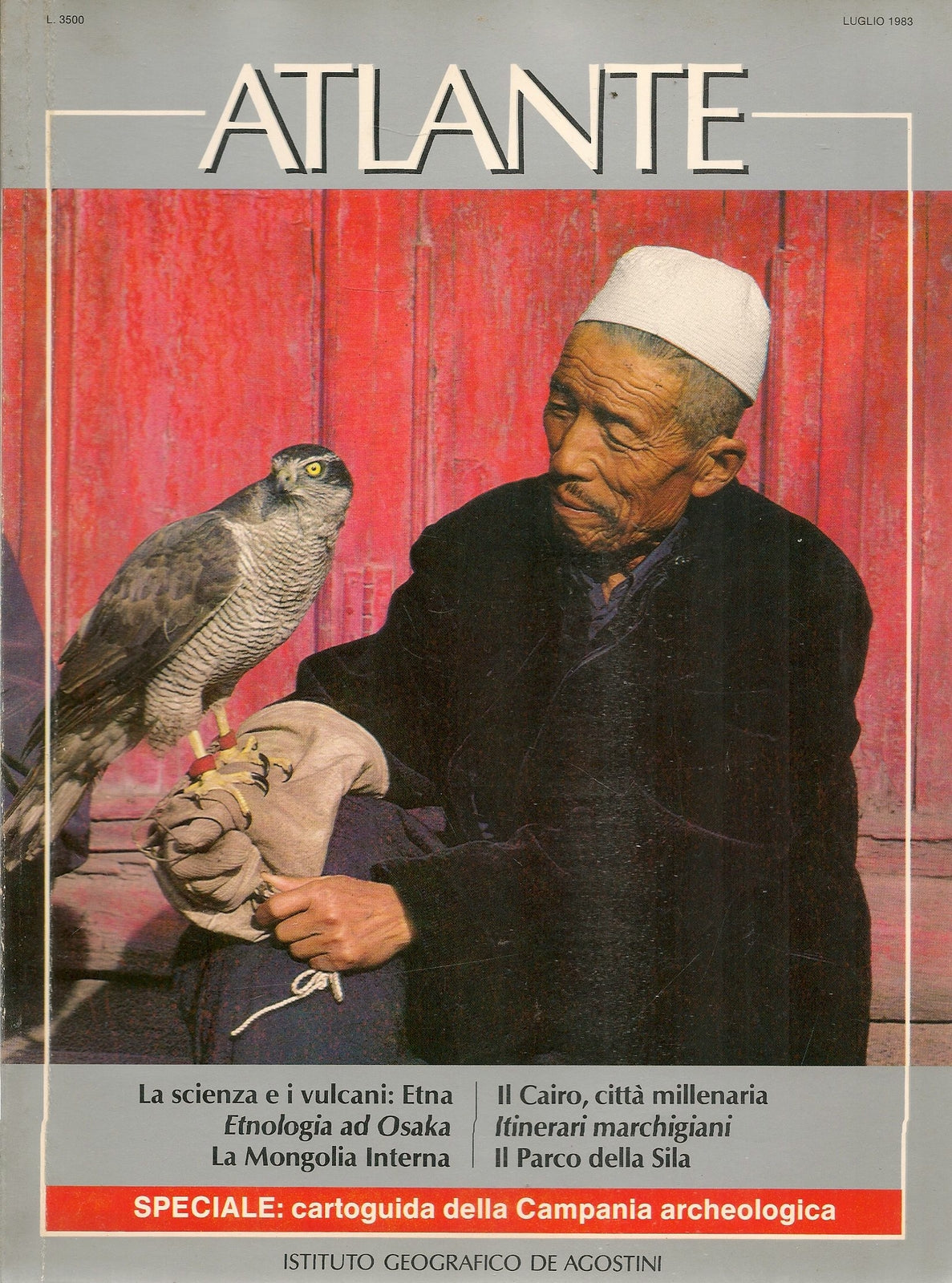 ATLANTE LUGLIO 1983 - CARTOGUIDA DELLA CAMPANIA ARCHEOLOGICA