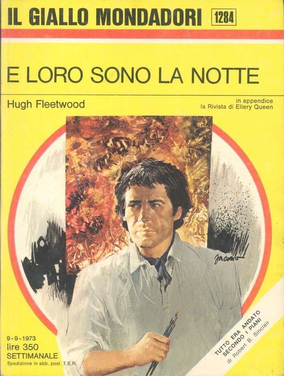 E LORO SONO LA NOTTE - HUGH FLEETWOOD - GIALLO MONDADORI N. 1284