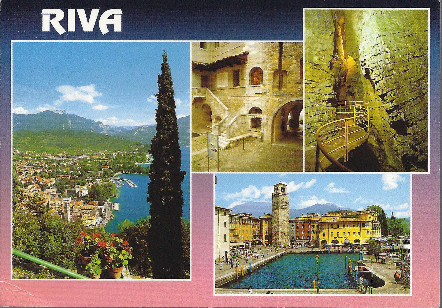 RIVA DEL GARDA - 4 VEDUTE - V1996