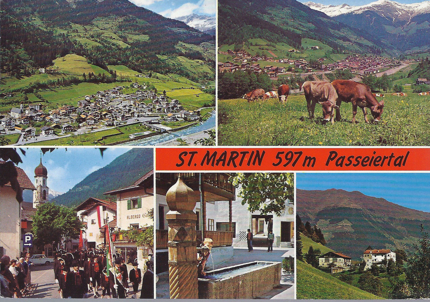 ST. MARTIN - PASSEIERTAL - S. MARTINO - VAL PASSIRIA - VEDUT
